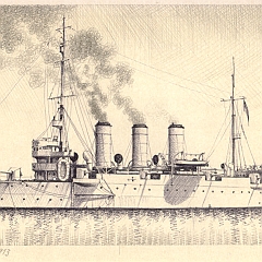1913 - Incrociatore 'Libia'